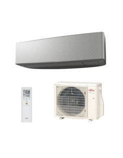 FUJITSU Design KE ASYG07KETFB/AOYG07KETA 2,0 kW (kültéri + beltéri egység) Oldalfali split klíma, Hősz., Inverter, R32
