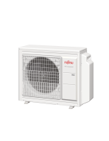 FUJITSU AOYG30KBTA4 multi split klíma kültéri egység, 8,0 kW, R32, Inverter, Hősziv.