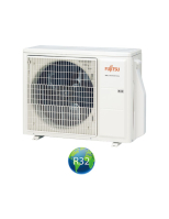 FUJITSU AOYG18KBTA2 multi split klíma kültéri egység, 5,0 kW, R32, Inverter, Hősziv.