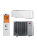 Gree Amber Royal GWH12YD-S6DBA1A 3,5 kW (kültéri + beltéri egység) Oldalfali split klíma, Hősziv., Inverter, R32, WIFI