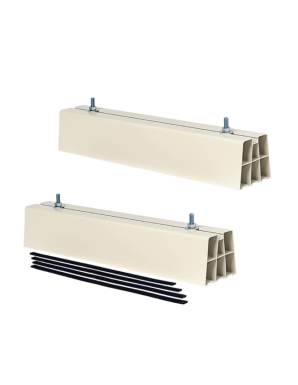 Klímatartó konzol padló, lapostető, 35cm x 8 cm