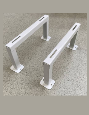 Talpas klímatartó konzol magasított - hóhatár, padlóra, lapostetőre, 50 cm